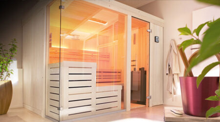 Le sauna design, dernier né de la gamme de saunas Clairazur