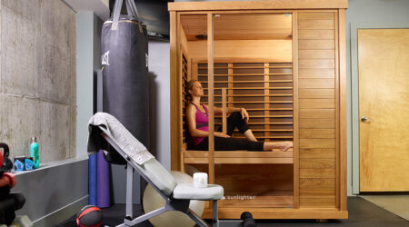 les bienfaits du sauna infrarouge après une séance de sport.