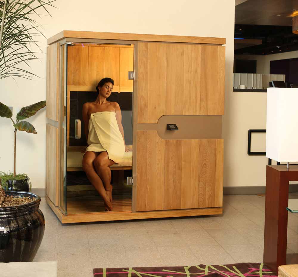 Cabine de sauna infrarouge