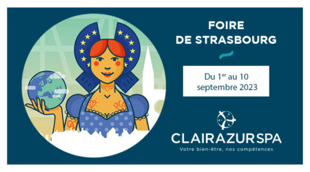 Clairazur expose à la foire de Strasbourg